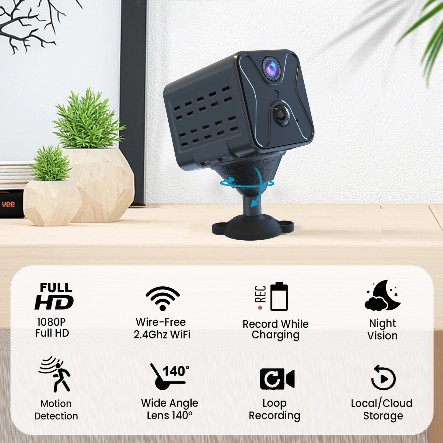 B6 wireless camera